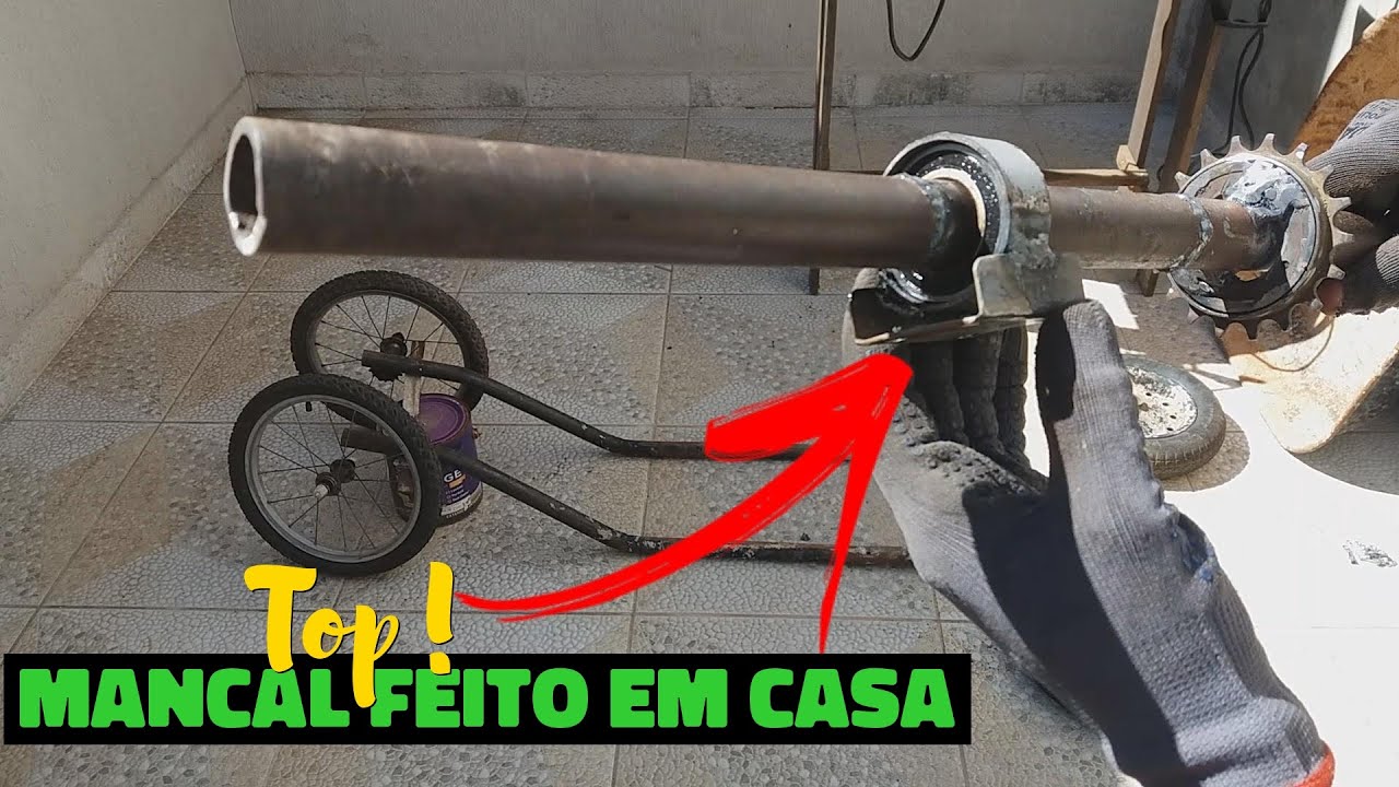 Mancal de Rolamento feito em Casa - Mini HotRod - Parte 03