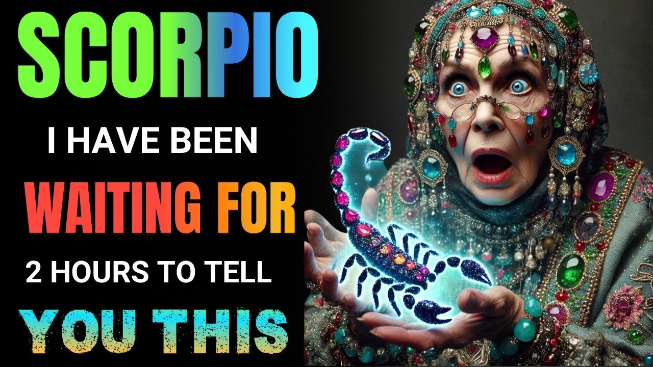Scorpio: God Waited Two Hours to Deliver This Message &mdash; You Were Chosen for a Reason