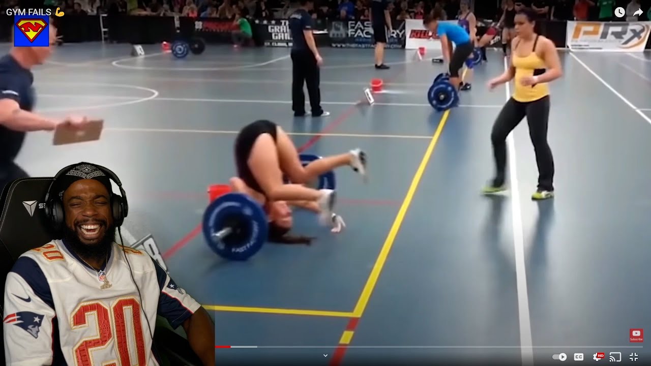 I COULDN'T HELP BUT LAUGH LOL! GYM FAILS