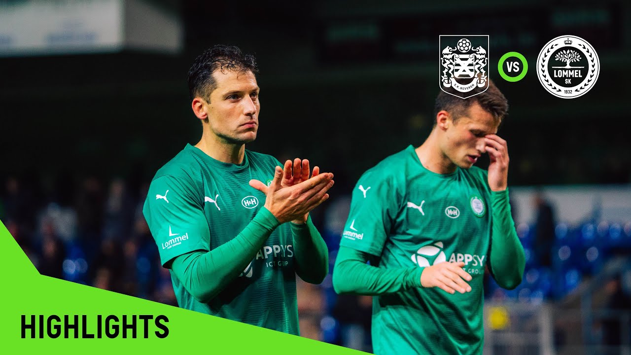 Samenvatting SK Beveren vs  Lommel SK (2-2).