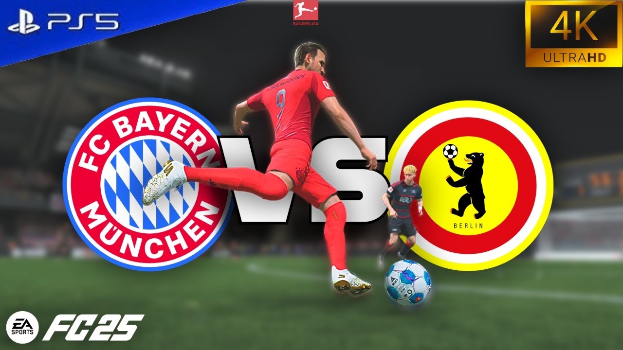 FC Bayern Munich vs Union Berlin - Bundesliga 25/26 | FC25 | PS5 | 4K