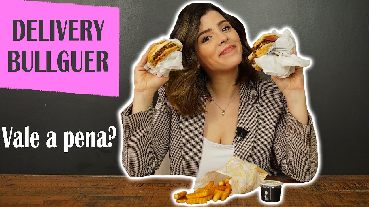 HAMBURGUER BOM E BARATO NO DELIVERY? BULLGUER | EXPERIMENTANDO | TPM por Ju Ferraz