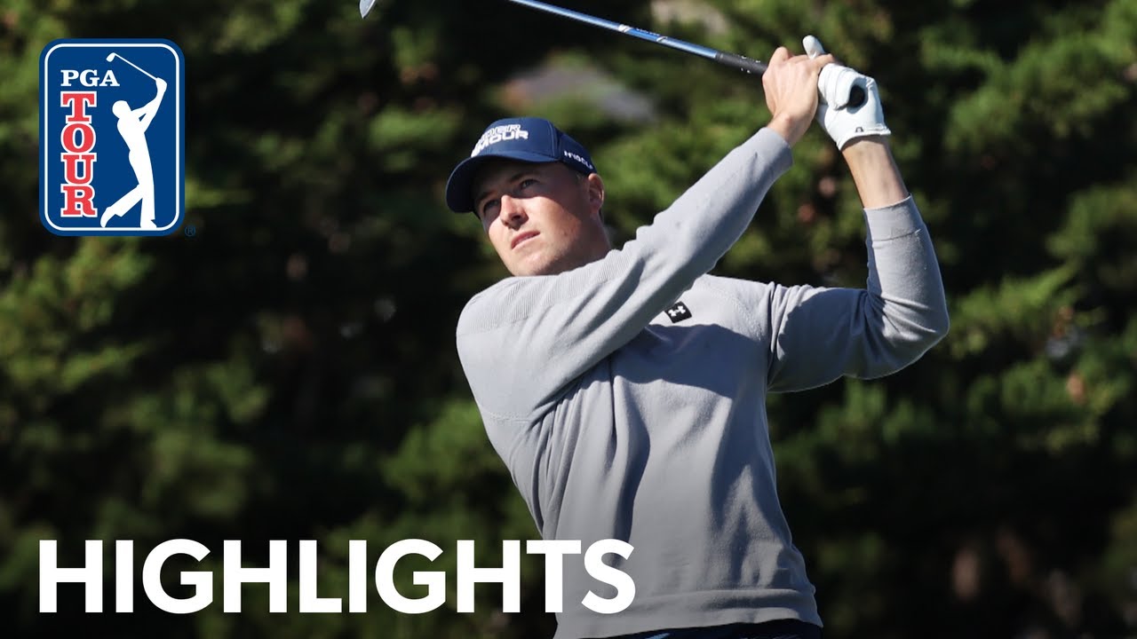 Jordan Spieth shoots 3-under 69 | Round 4 | AT&T Pebble Beach | 2022