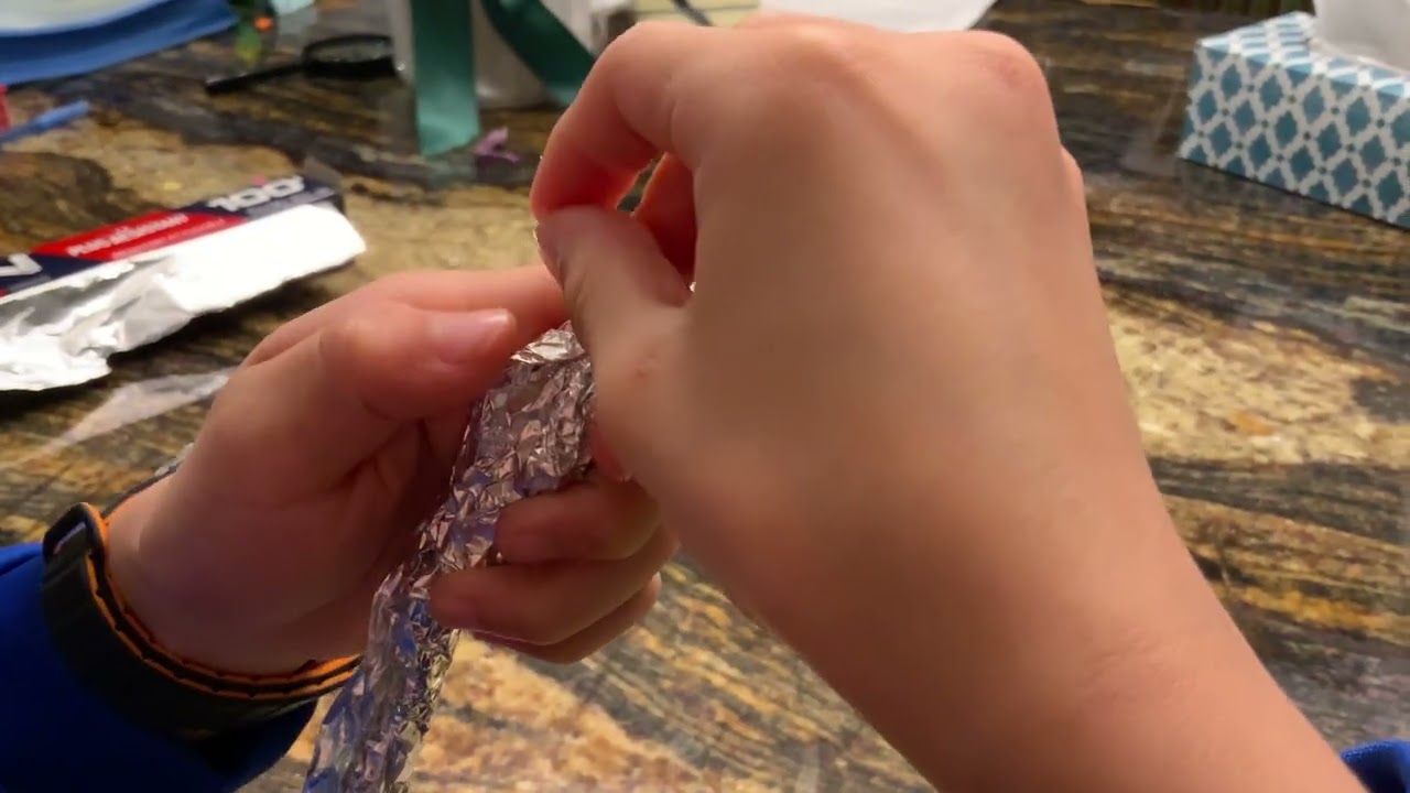 How to make a tin foil snake/cobra