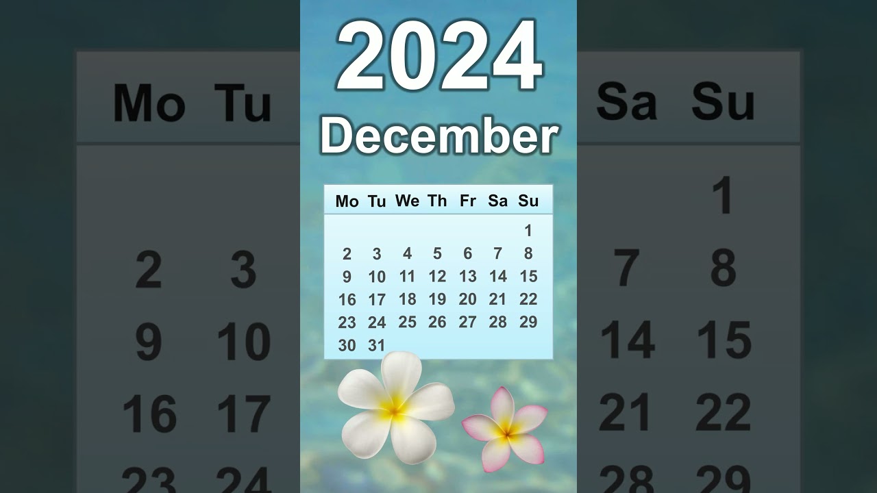 December 2024 Calendar