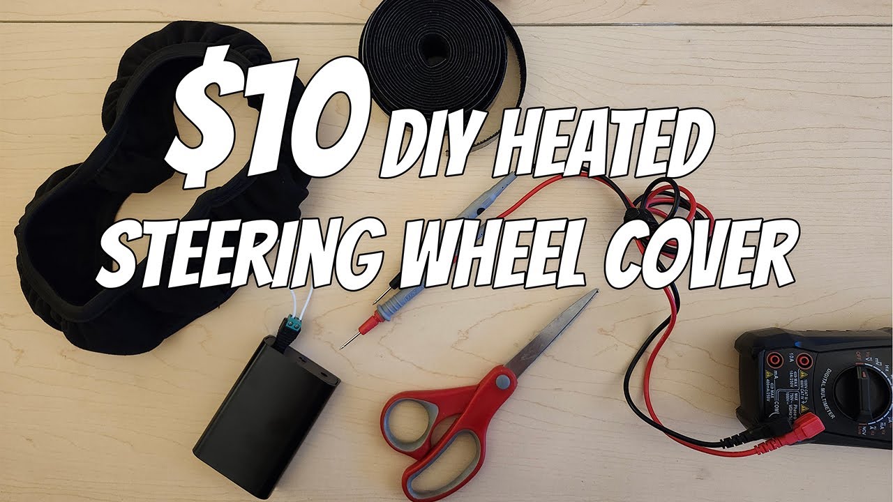 3. $10 DIY heated steering wheel cover to prevent PHEV engine use