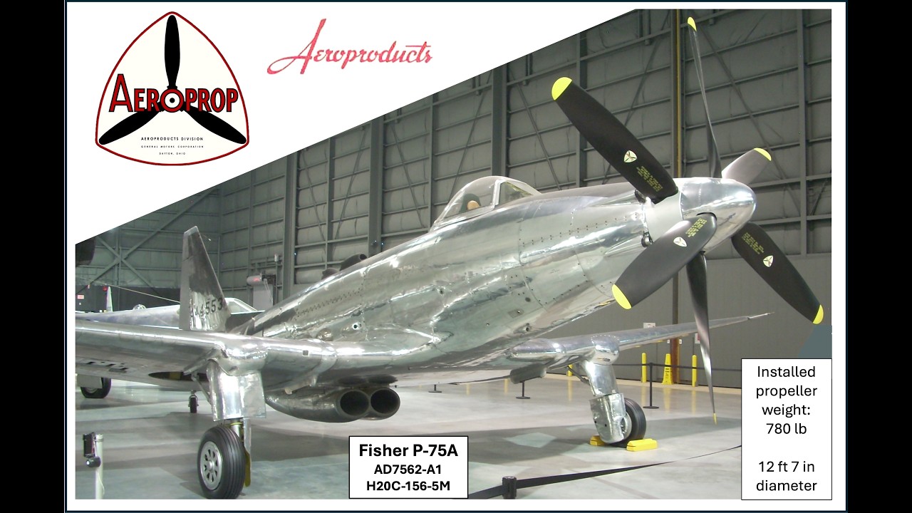 Поршневые пропеллеры Aeroproducts: история, конструкция и техническое описание.