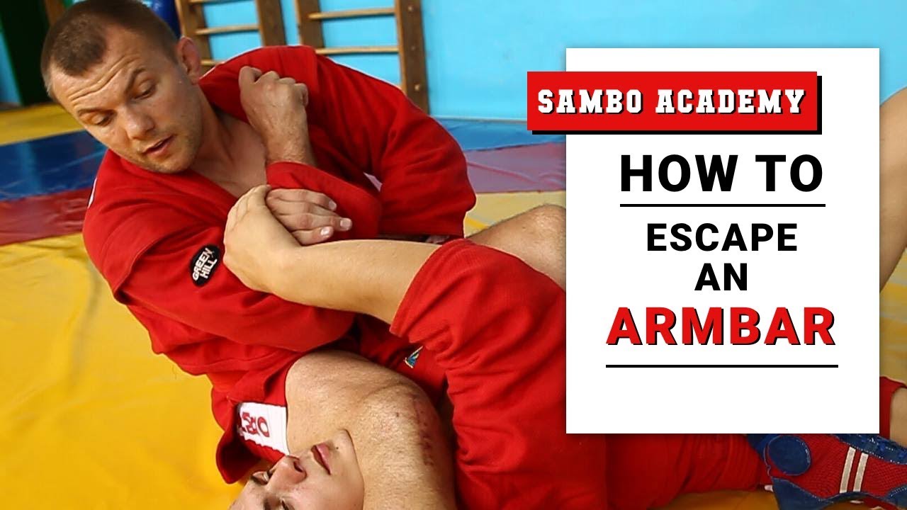 How to escape an arm bar. Sambo secrets applicable for other combat sorts