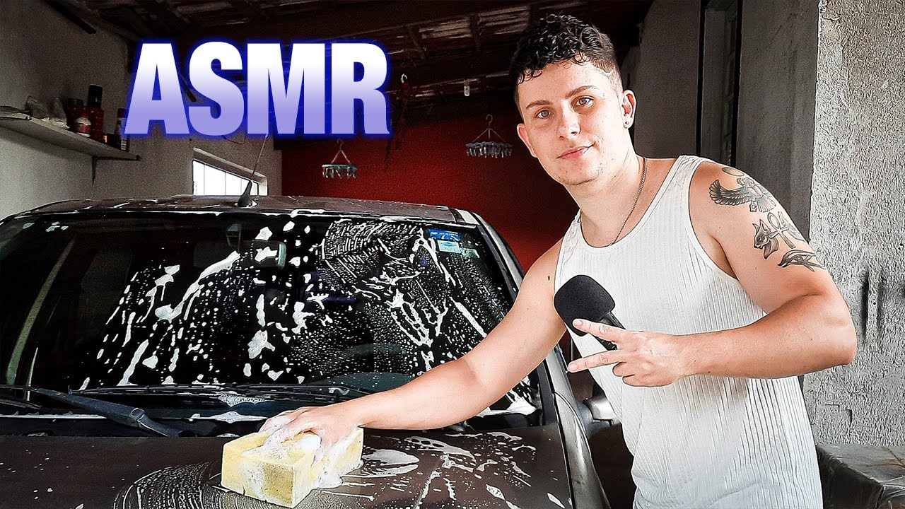ASMR LAVANDO O CARRO! 💦🚗