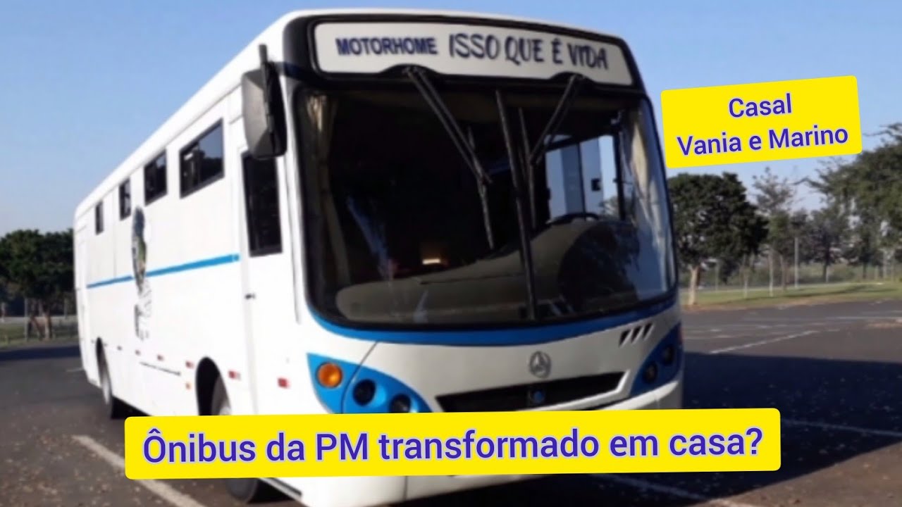 V.01-Nada convencional, casal vive em motorhome artesanal.