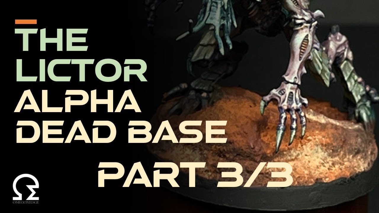 How to Paint Tyranids : The Dead Base