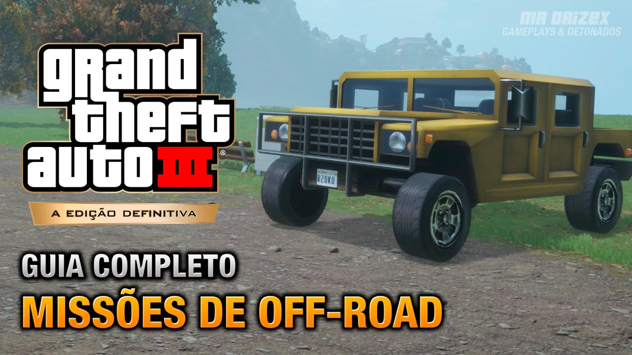 GTA 3 - Guia de Missões Off-Road