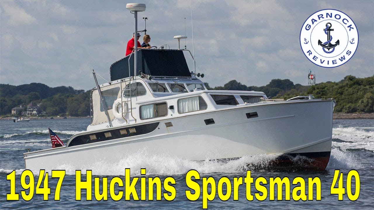 Reduced to $95,000!! - (1947) Huckins Sportsman 40 - Only 2 Owners Since New!!