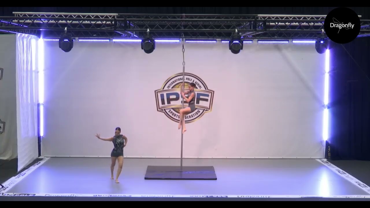 WPAC2024 AERIAL POLE SPORTS SENIOR DOUBLES Milena Yeleuova & Nuray  Sergazy Kazakhstan