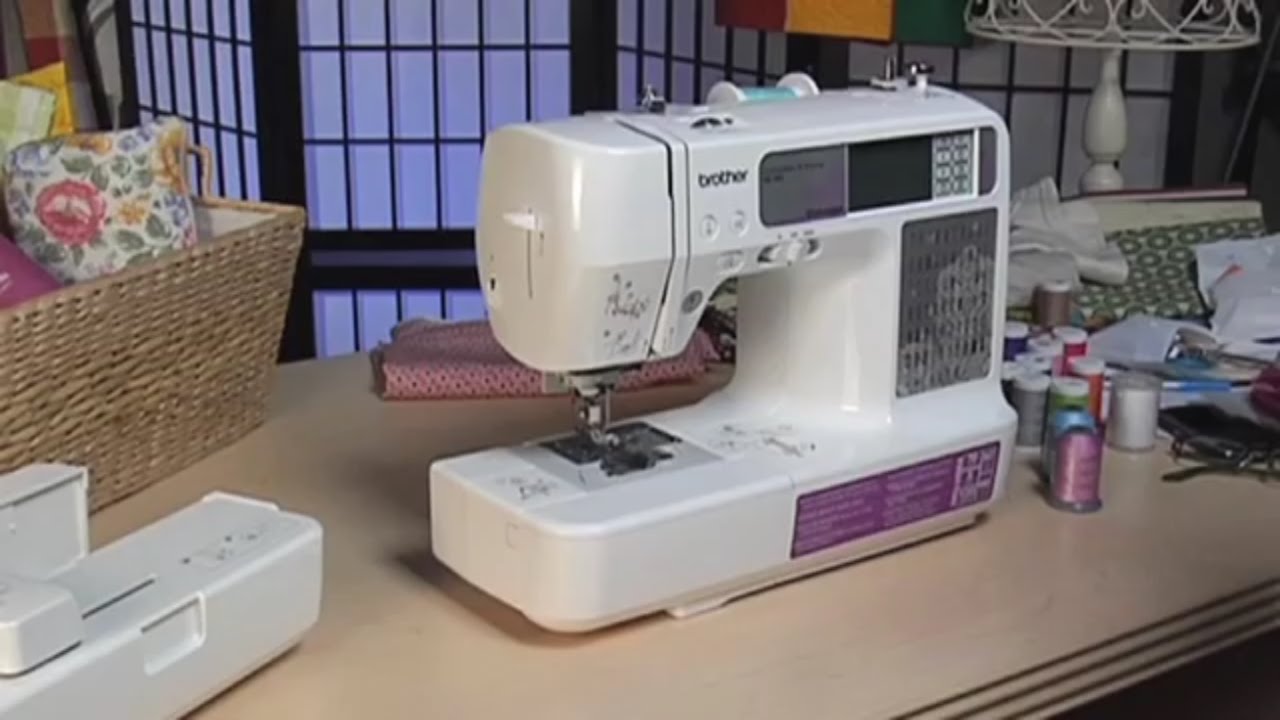 Brother SE-400 Sewing & Embroidery Machine Overview