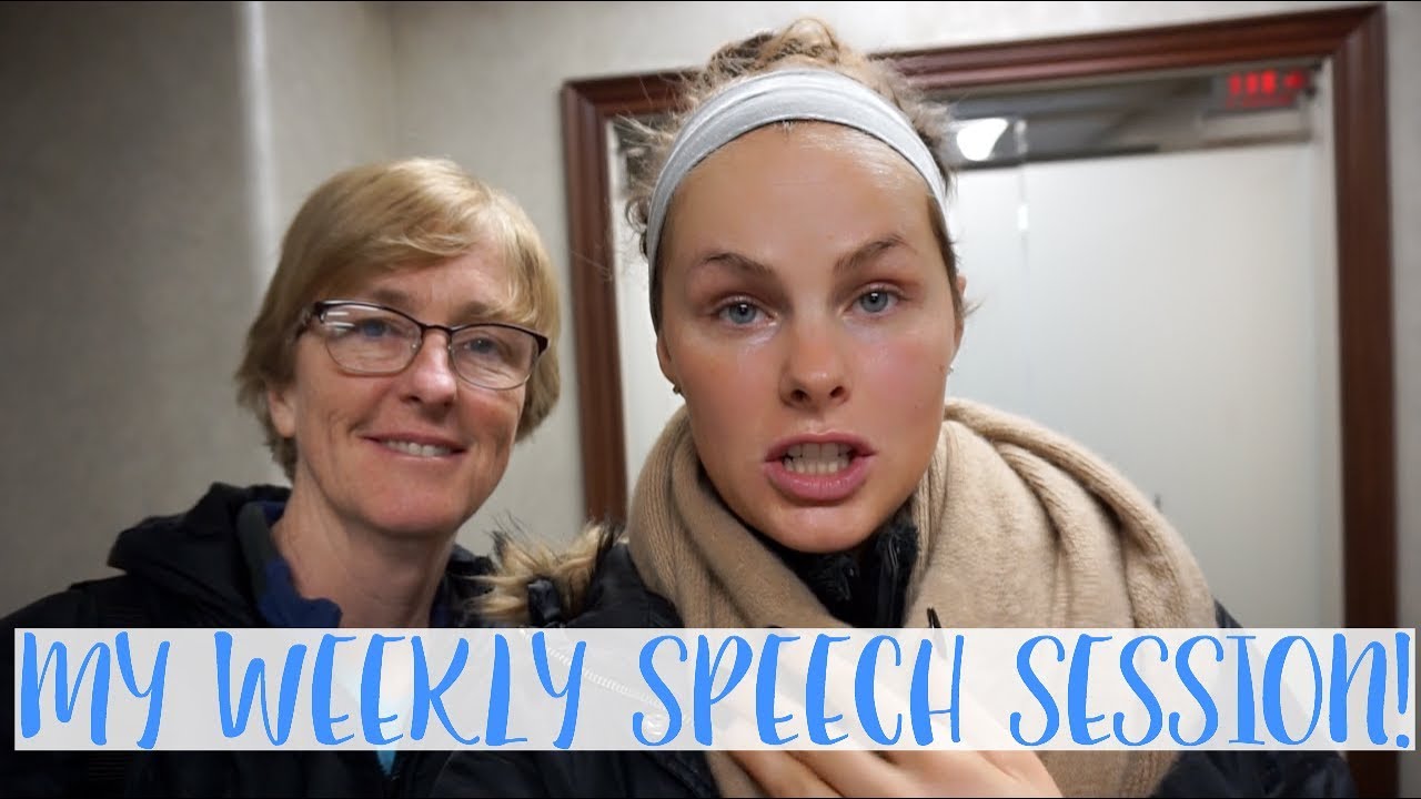 MY WEEKLY SPEECH SESSION!