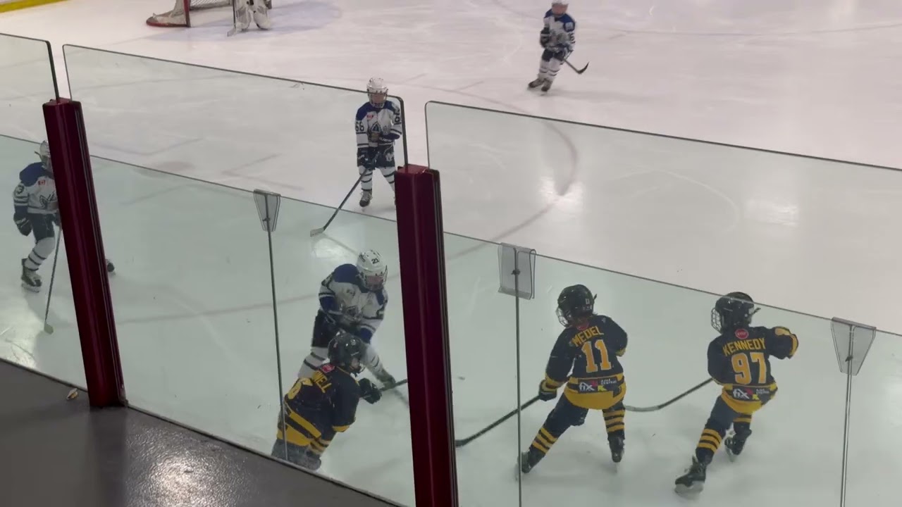 U9 Waxers vs. Whitby Wildcats P1 - Feb. 15 