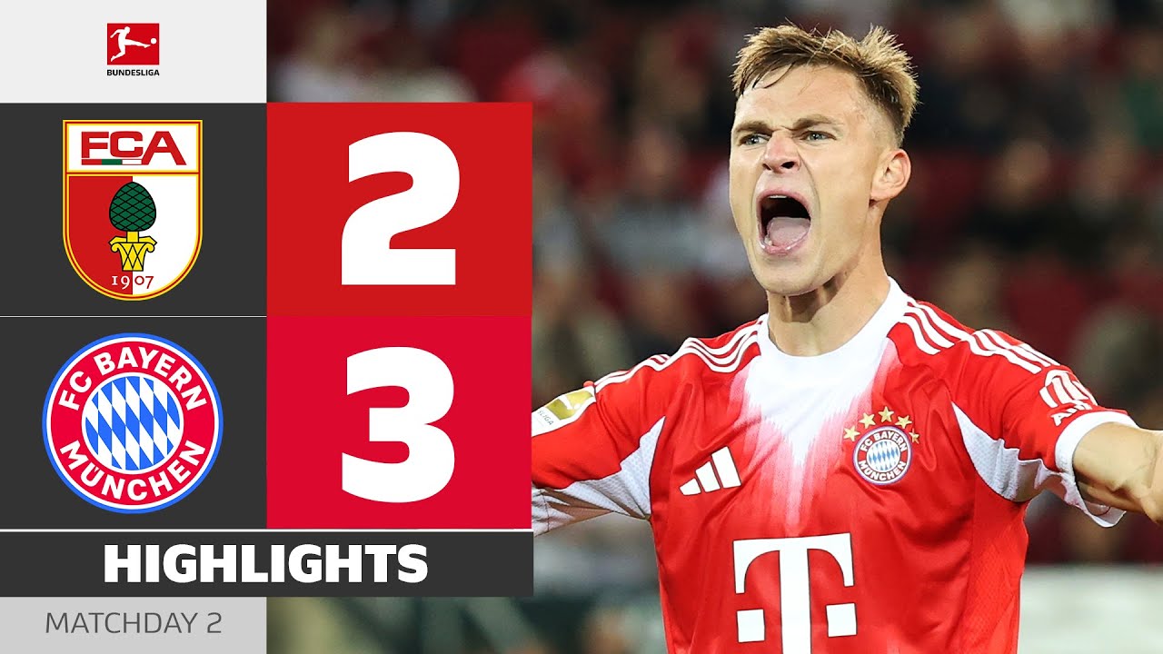 Despite Huge COMEBACK: Bayern WIN! | FC AUGSBURG - FC BAYERN | Highlights | Matchday 2 &ndash; Bundesliga