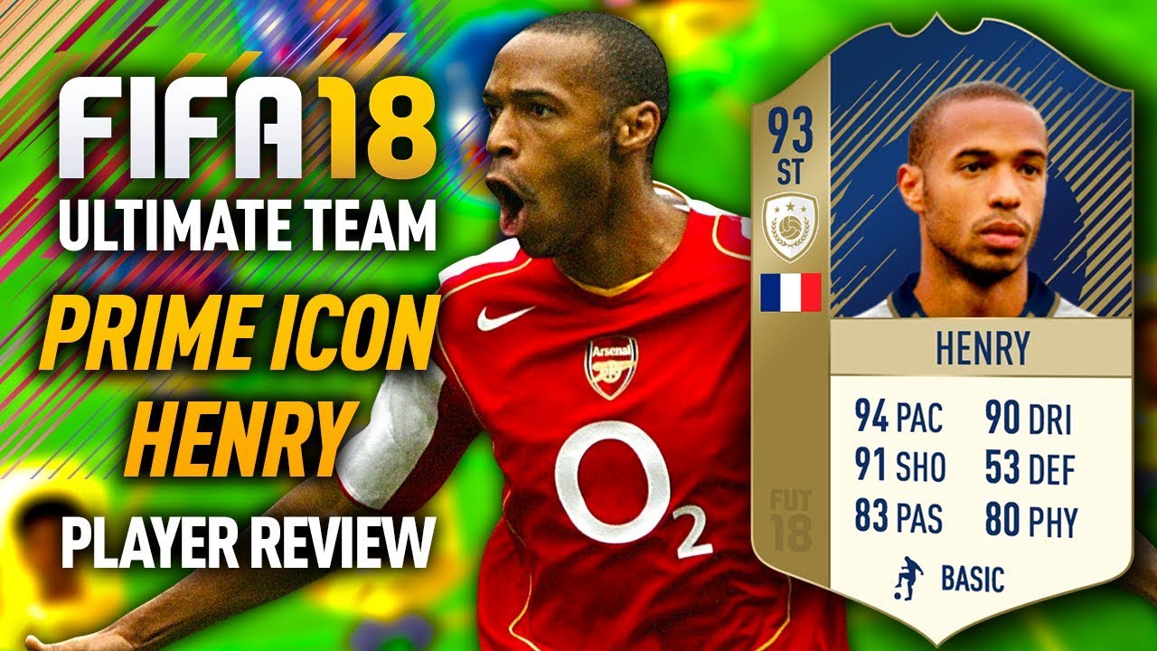 FIFA 18 PRIME HENRY (93) *STRIKER* PLAYER REVIEW! FIFA 18 ULTIMATE TEAM!