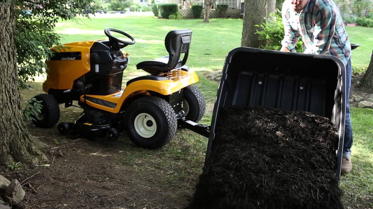 10 cu. ft. Swivel+ 180° Full Dump Cart