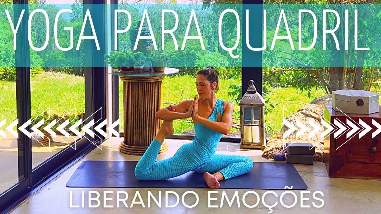 AULA DE YOGA ABRINDO QUADRIL | liberando emoções
