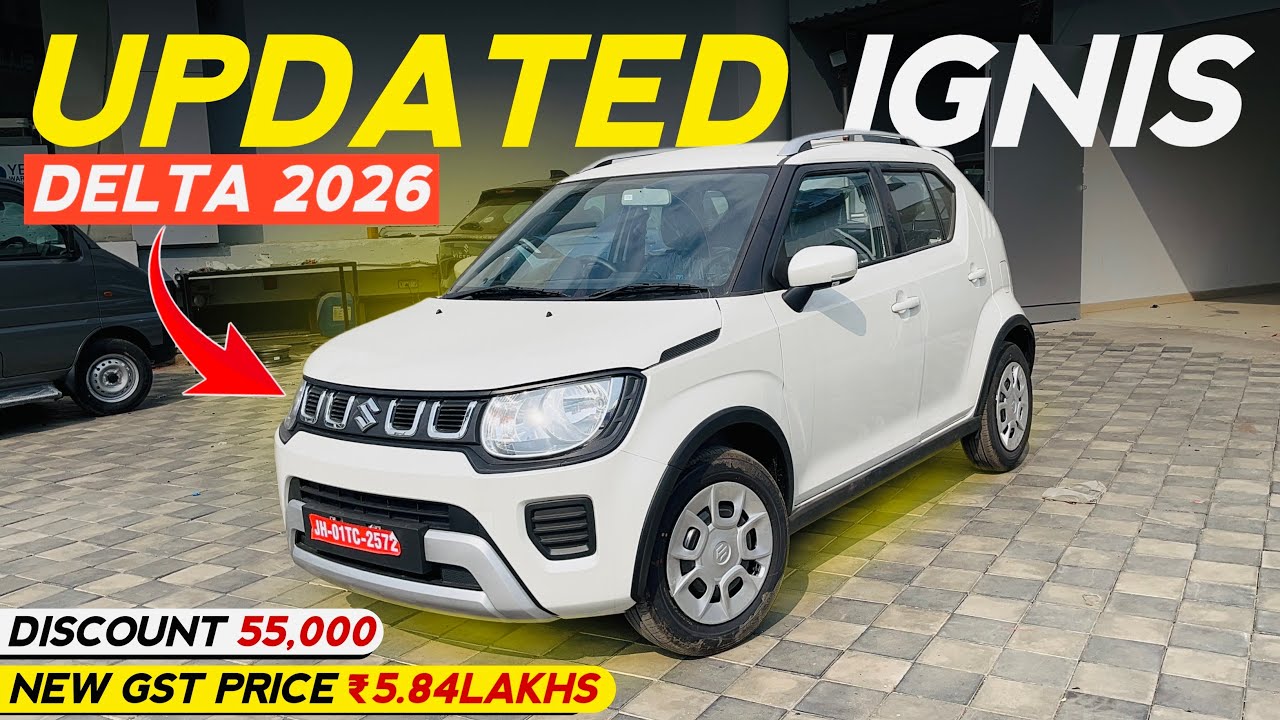 Maruti Suzuki Ignis Delta 2026 New Model GST Price On Road Features Mileage All Detailed Review