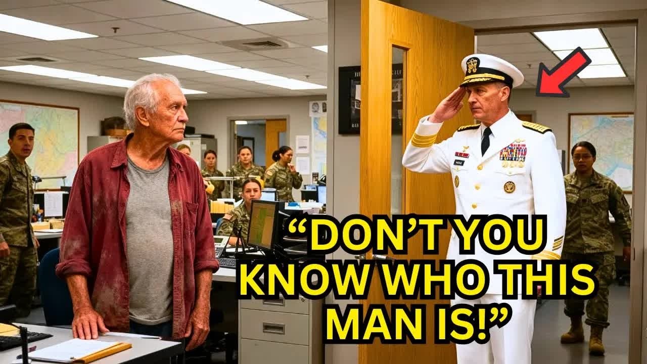 He Was Ignored by Everyone — Until the Rear Admiral Walked In and Saluted Him