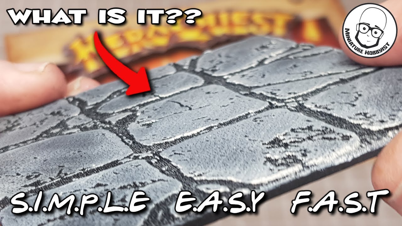 How to Make & Paint Simple Dungeon Floor Tiles: The Possibilities Are Endless!
