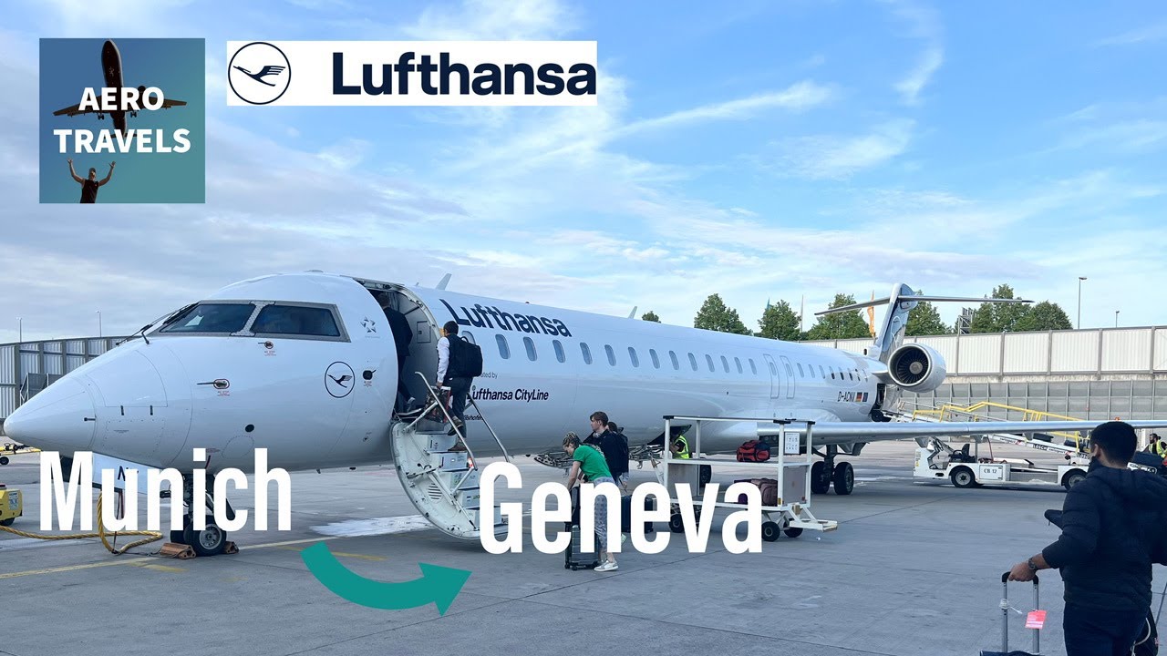 TRIP REPORT | Lufthansa (Economy) | Munich (MUC) to Geneva (GVA) | CRJ-900LR