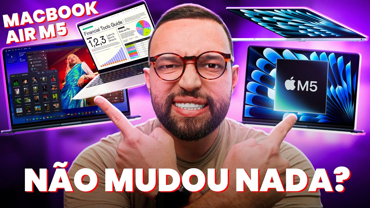 MacBook Air M5 vs M4: vale o upgrade ou é decepção?