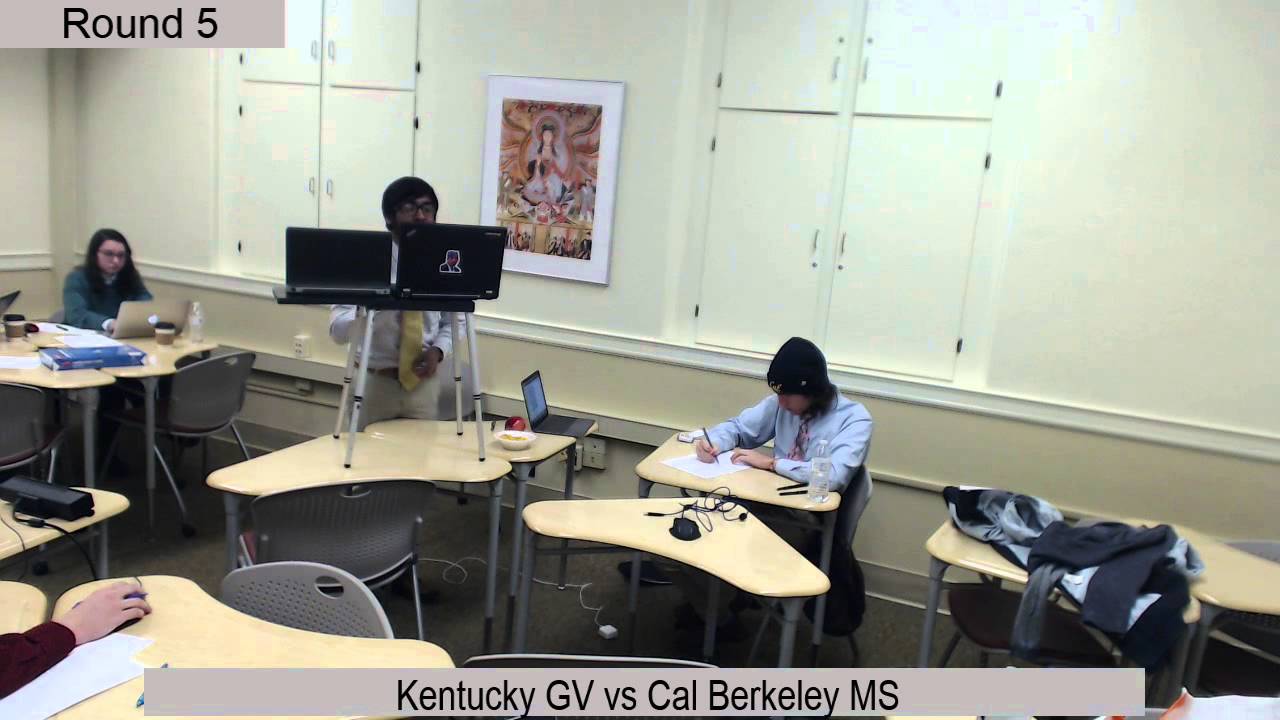 2015 Shirley - Kentucky GV vs Cal Berkeley MS