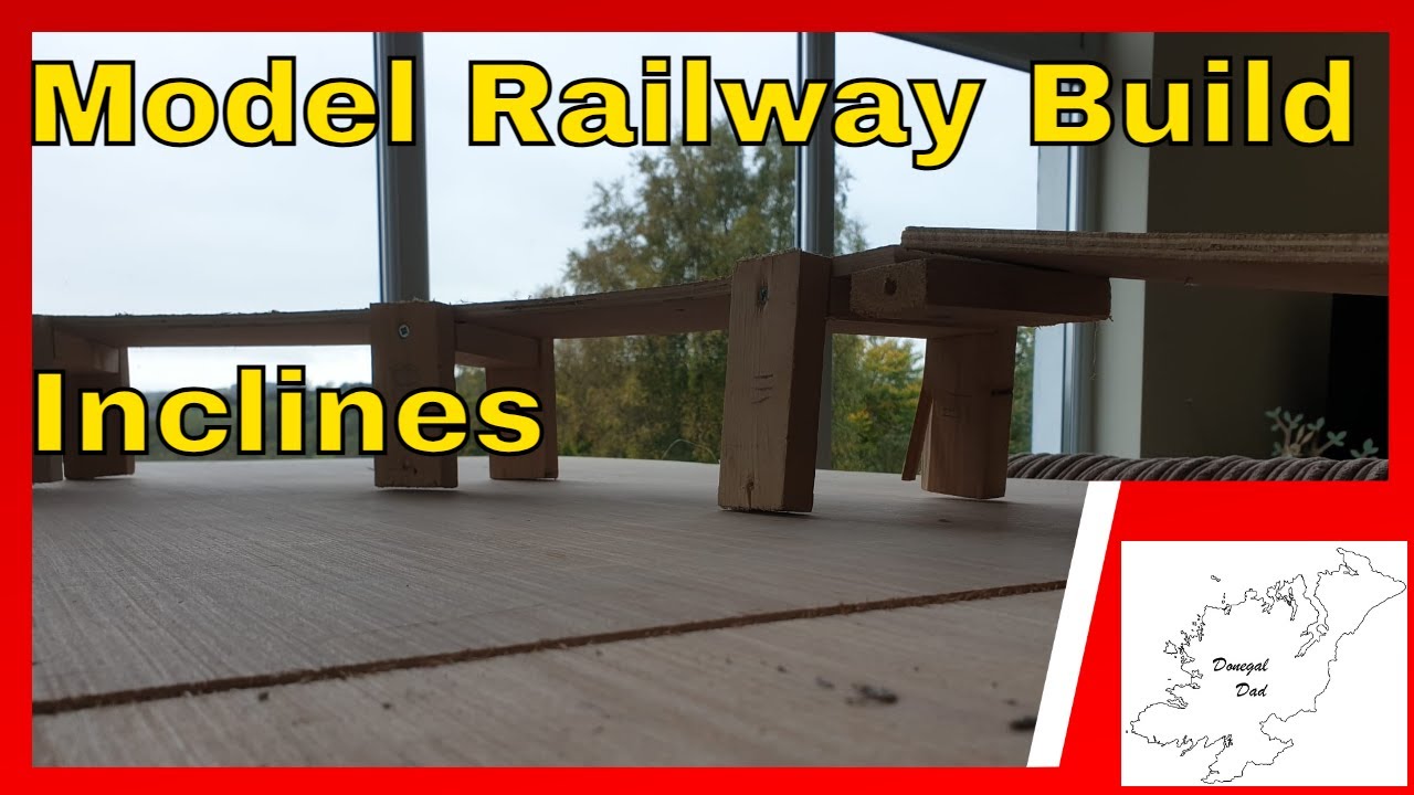 160 Model Railway Build - Building Inclines