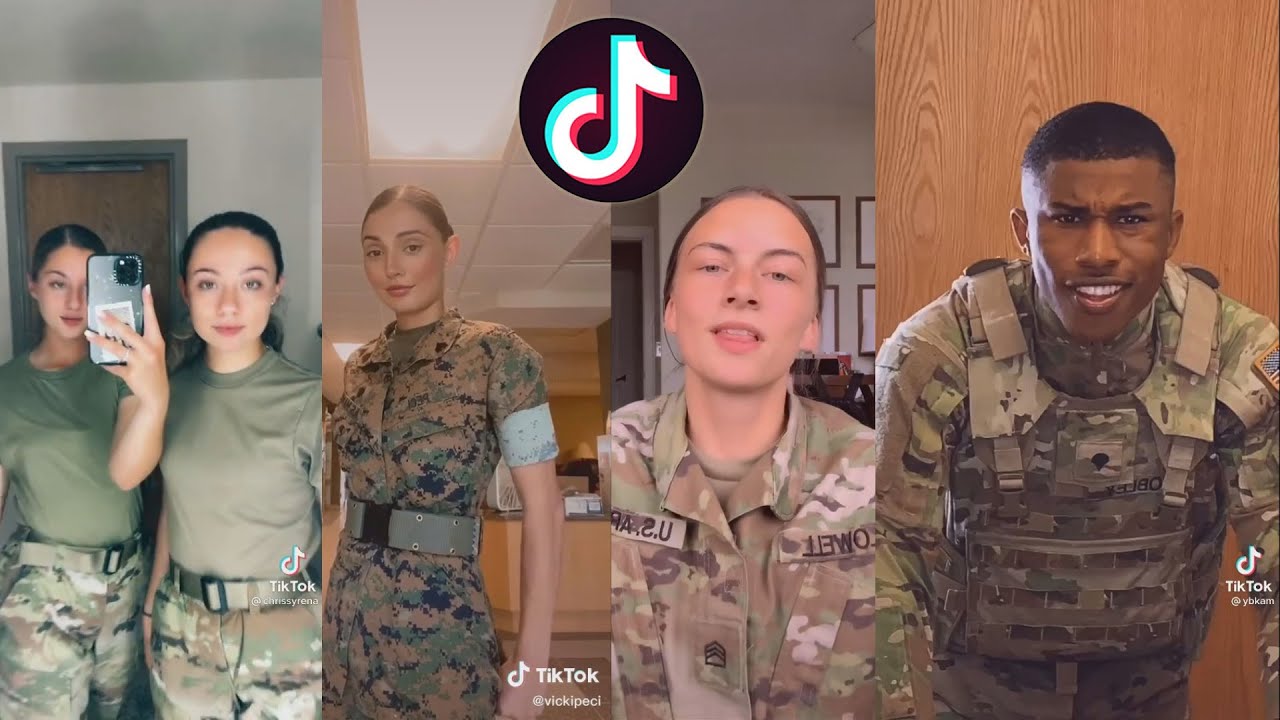 MILITARY TIK TOKS - *SHES SLEEPING WITH HER OFFICER?!*