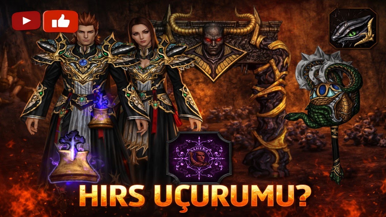 Metin2 TR Lucifer Bölüm3 / Yeni Hedefler / Hırs Uçurumu ? / Yılan Kaskı / Efsun / #metin2 #metin2tr