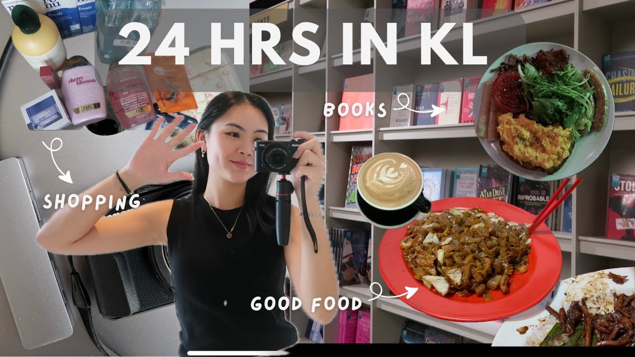 kuala lumpur 🇲🇾 lots of eating & shopping!! lalaport mall, river of life, book shopping