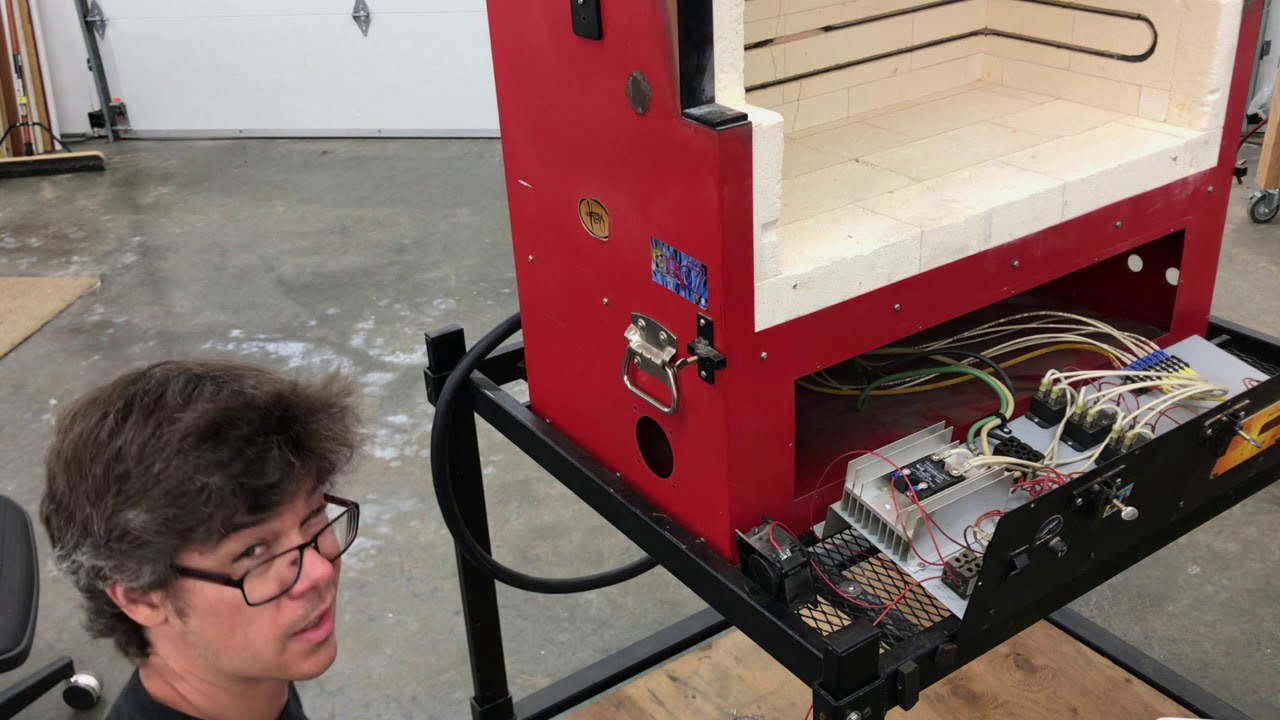 Replacing the Cooling fan in a Skutt Scarab Lampworking Kiln