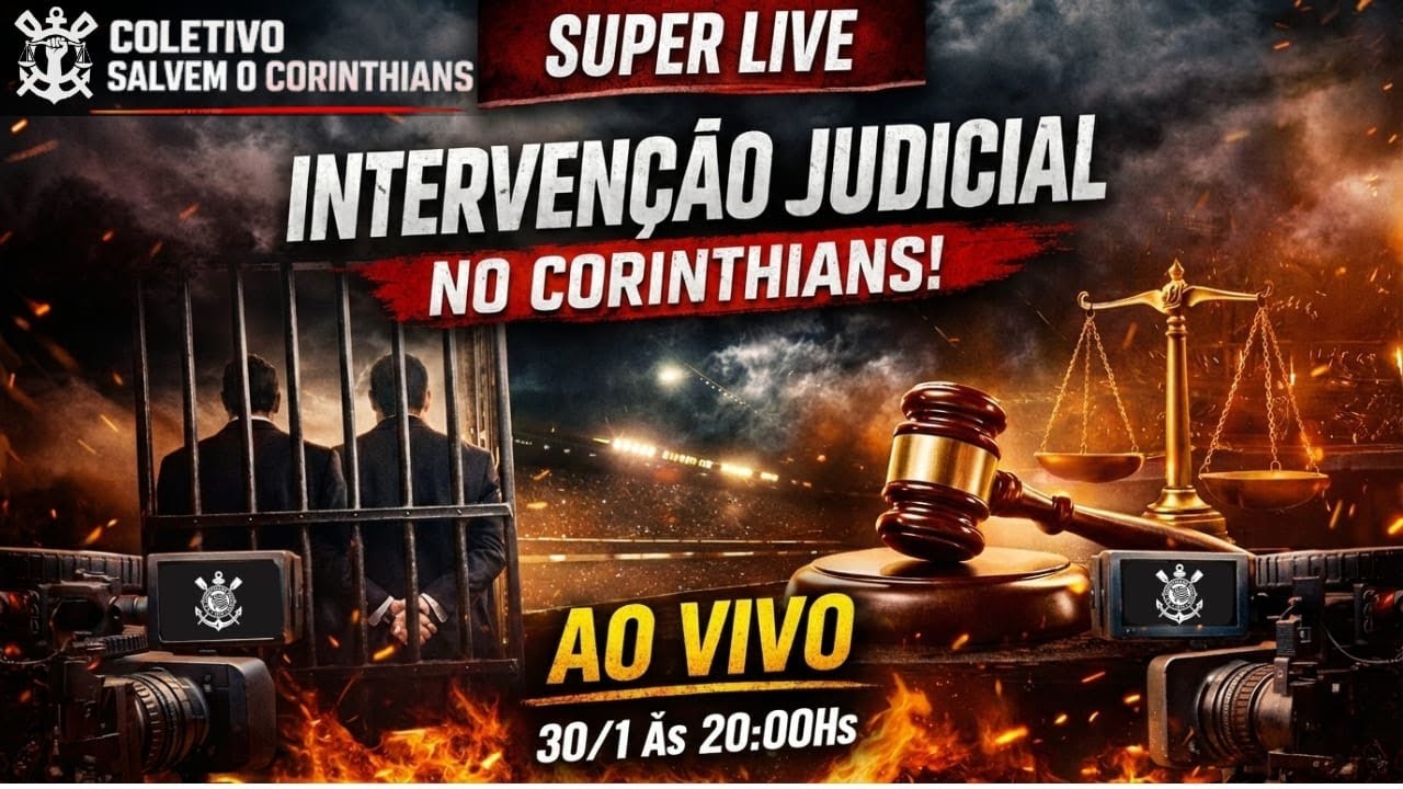 MEGA LIVE : PEDIDO DE INTERVENÇÃO !! SALVEM O  CORINTHIANS  !!!!