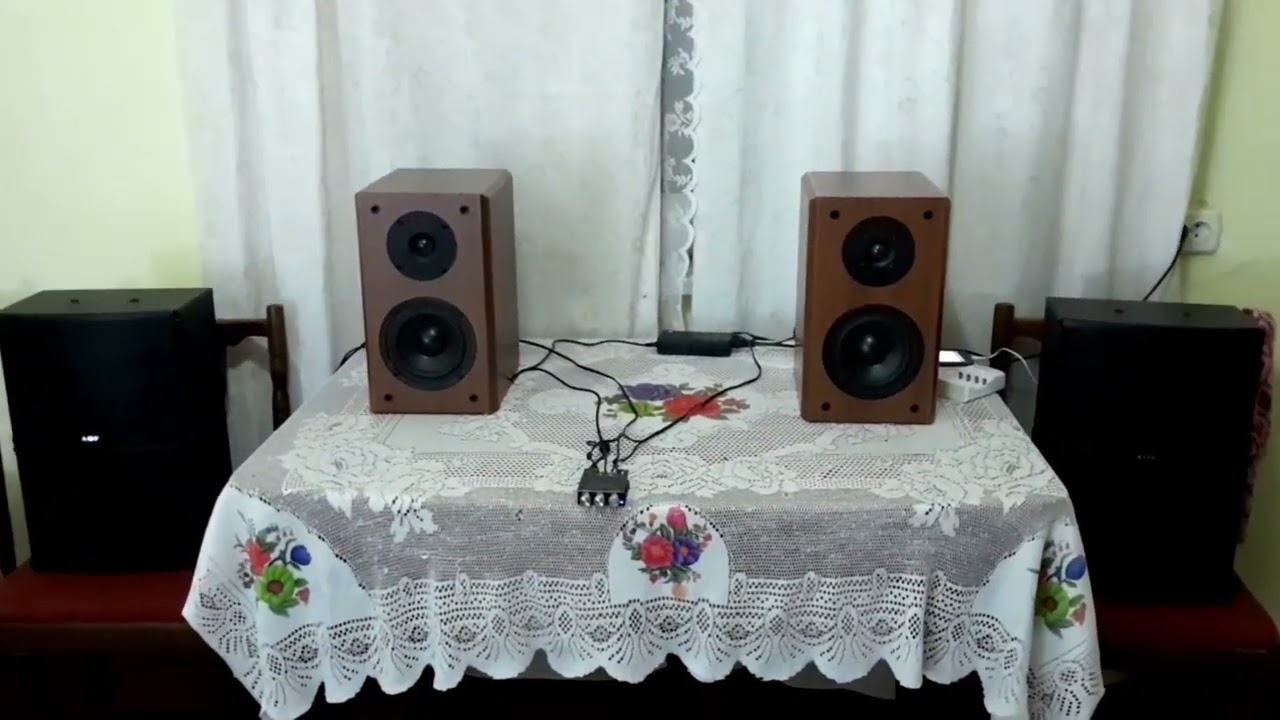 Усилитель zk 502mt vs колонки AOP