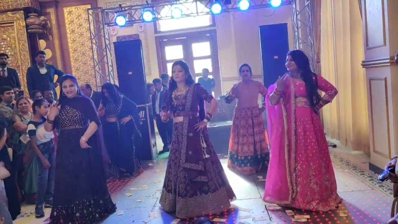 Beautiful Dance performance by Bride with group / Dev Dance choreography