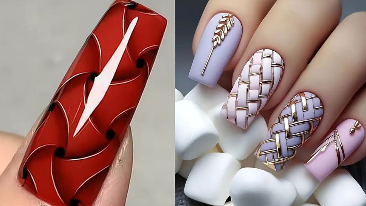 30+ простых и новых идей нейл-арта 2025 года | Подборка обучающих материалов по красивому нейл-арту