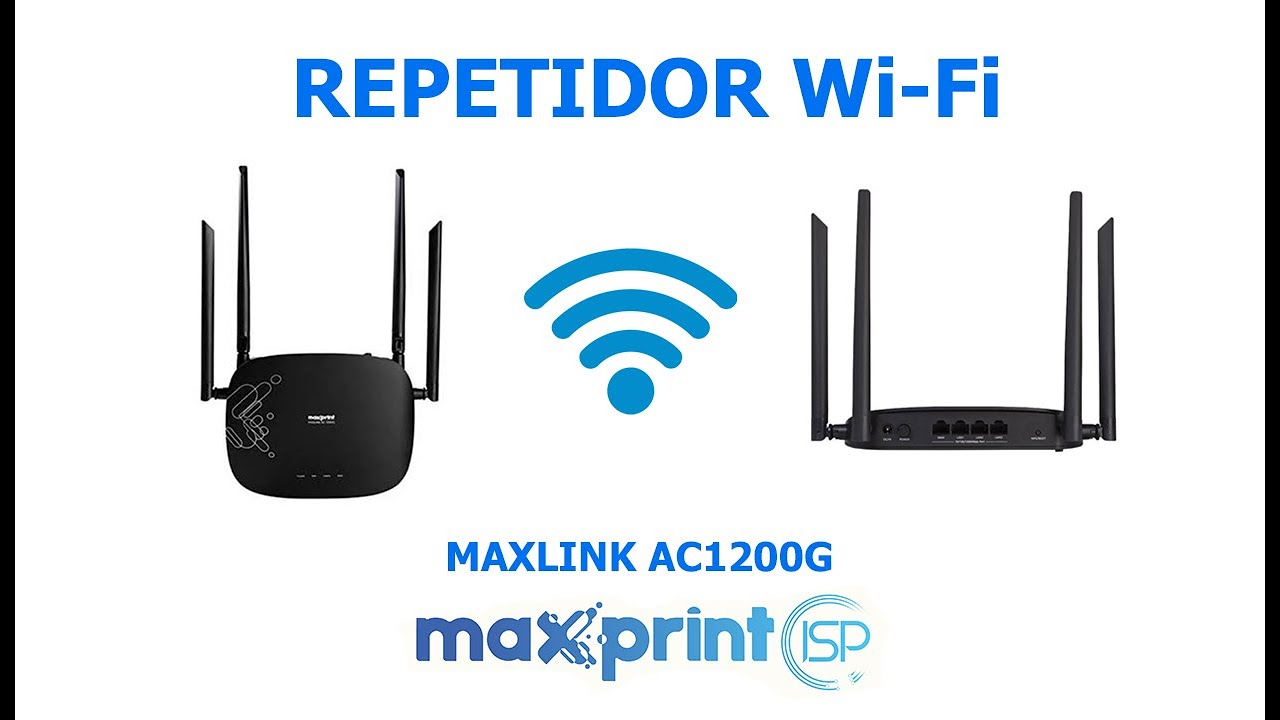Repetidor Wi-Fi MAXPRINT MaxLink AC1200G