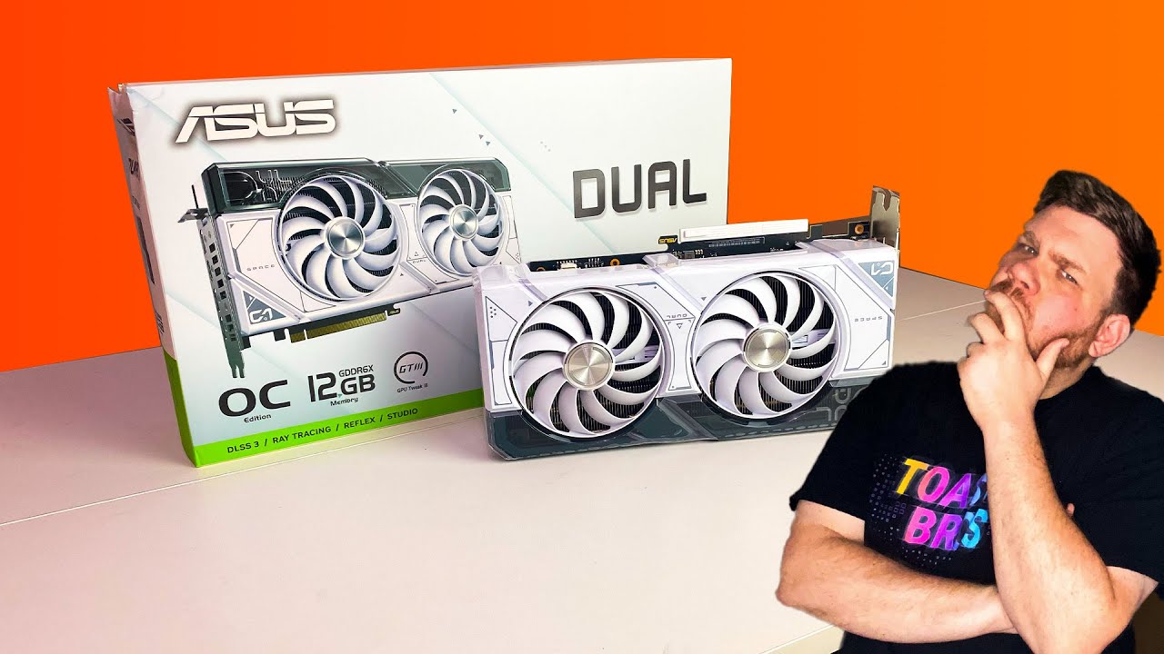 The White ASUS Dual RTX 4070 Review at 1080p