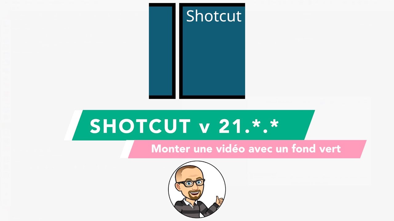 Shotcut : utiliser fond vert