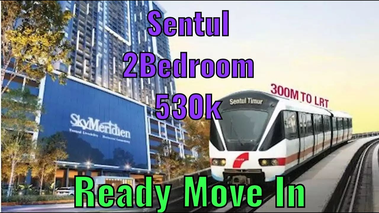 Sky Meridien @ Sentul (2Bedroom 2Bathroom 2Carpark) RM530k waking to LRT station