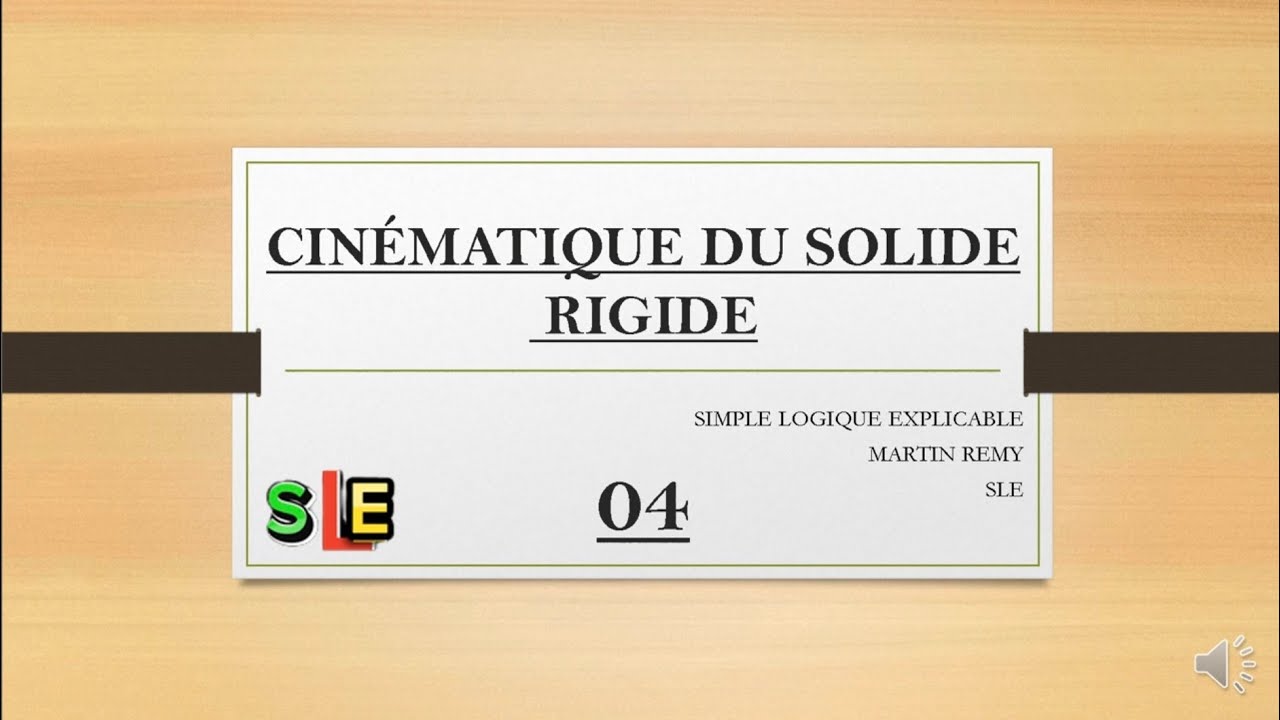 LES  ANGLES D'EULER (CINEMATIQUE DU SOLIDE 04)