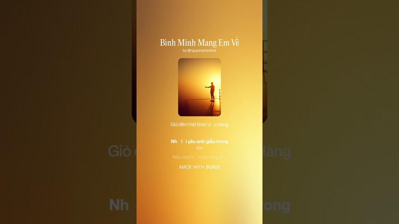 Bình Minh Mang Em Về