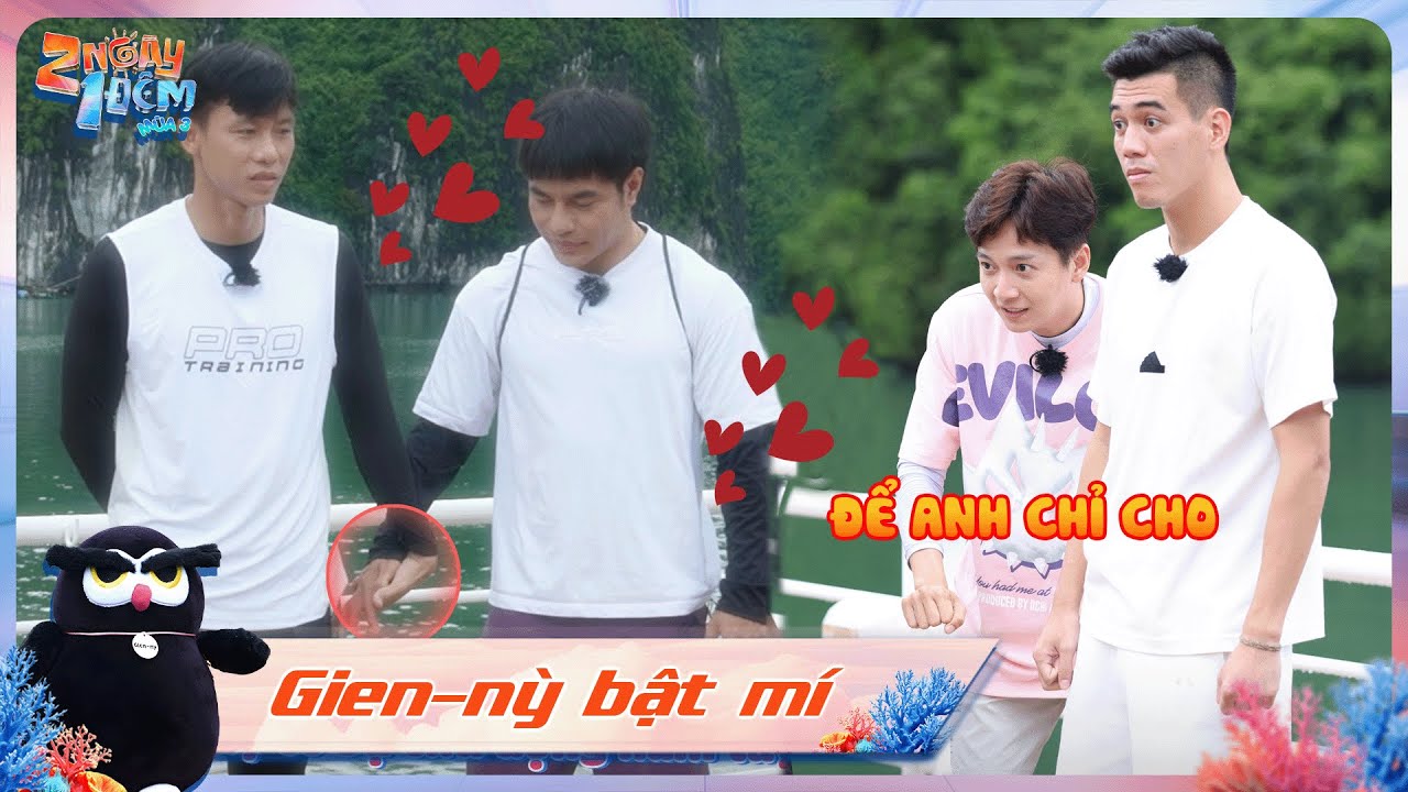 Gien-Nỳ Bật Mí #29: Quế Ngọc Hải nắm tay Thu Diễm, Ngô Kiến Huy 
