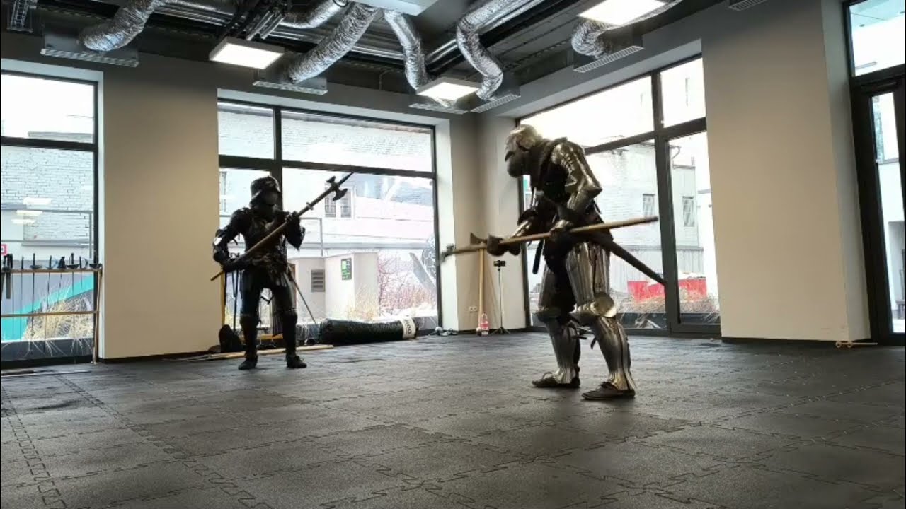 Armoured fighting full gear - Harnishfechten