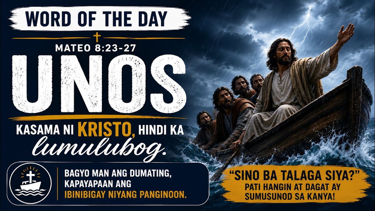 UNOS | Finding peace in the presence of Christ amid life's storms | June 30, 2026