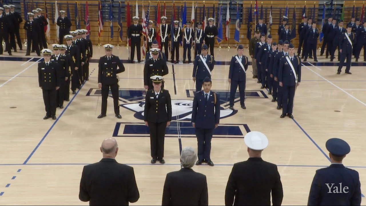 Yale University Naval and Air Force ROTC President’s Review 2022